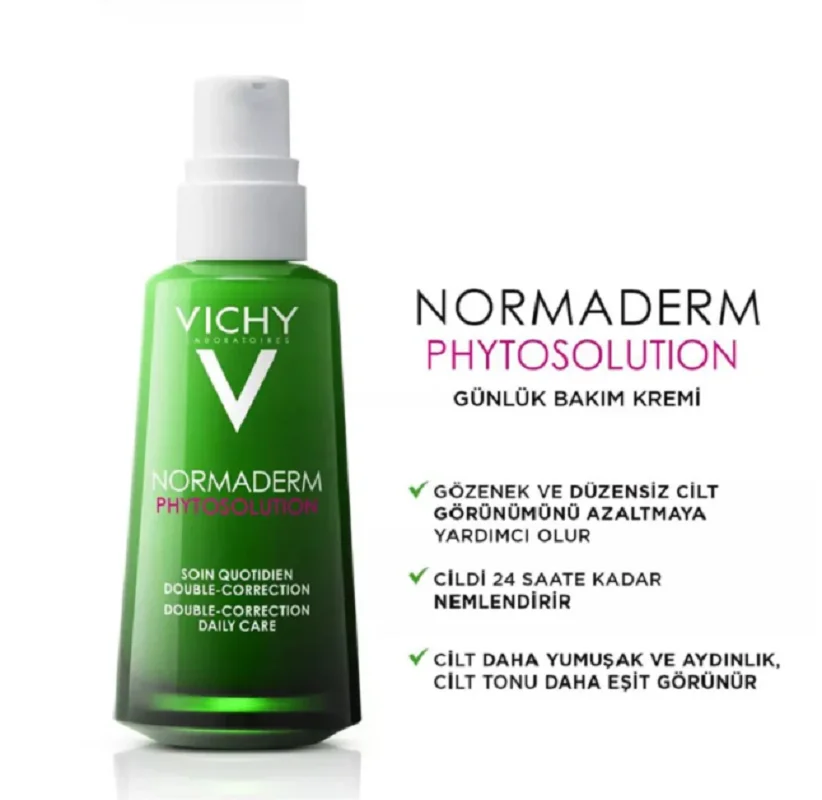 

Vichy Normaderm Phytosolution Serum Anti Acne Remove Pores Pimple and Blackheads Moisturizing Repair Skin Barrier