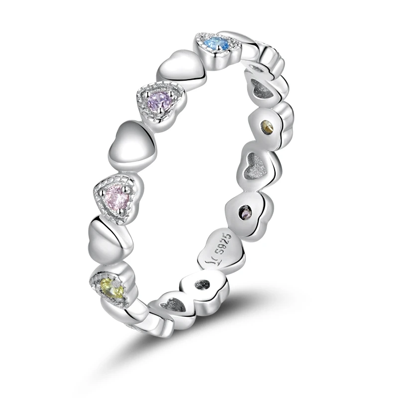 Anello In Argento Sterling Per Donna - Larghezza 4mm - Tono Argento - Per Fidanzamento, Coppia O San Valentino - Con Sacchetto In Velluto