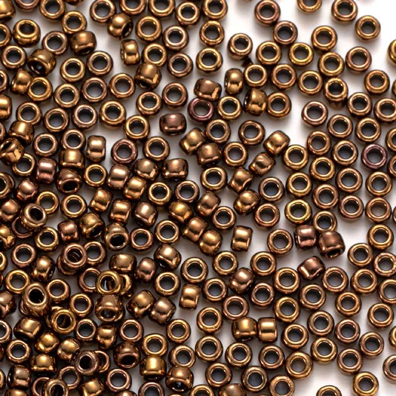 Metallic Color Round Glass Beads For DIY Handmade Needle Work Sewing TAO Beads 2.0MM 10Grams/Tube glass beads metallic beads