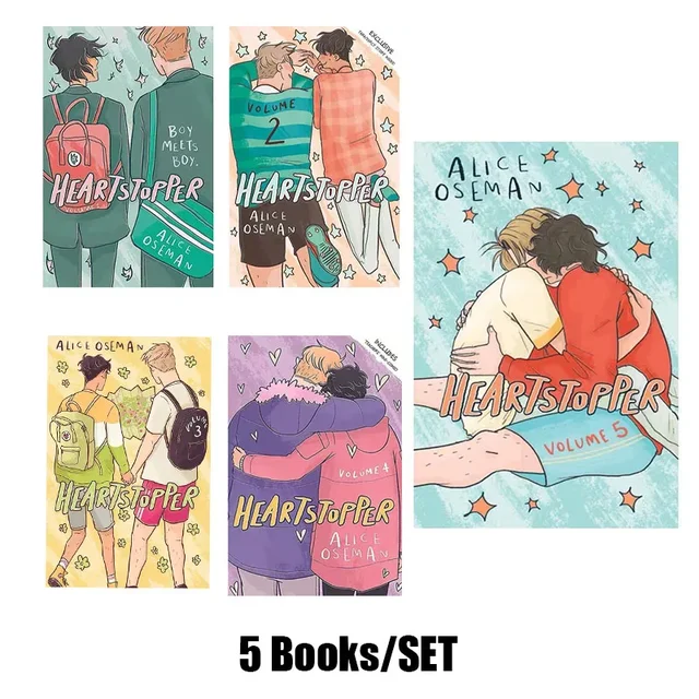 Heartstopper 全5巻セット Alice Oseman Heartstopper 全5巻セット 英語 Alice Oseman 【公式通販】