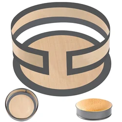 Non - Stick Silicone Baking Mat for Easy Cake Release and Cleaning (Yxkpd - Gray)
