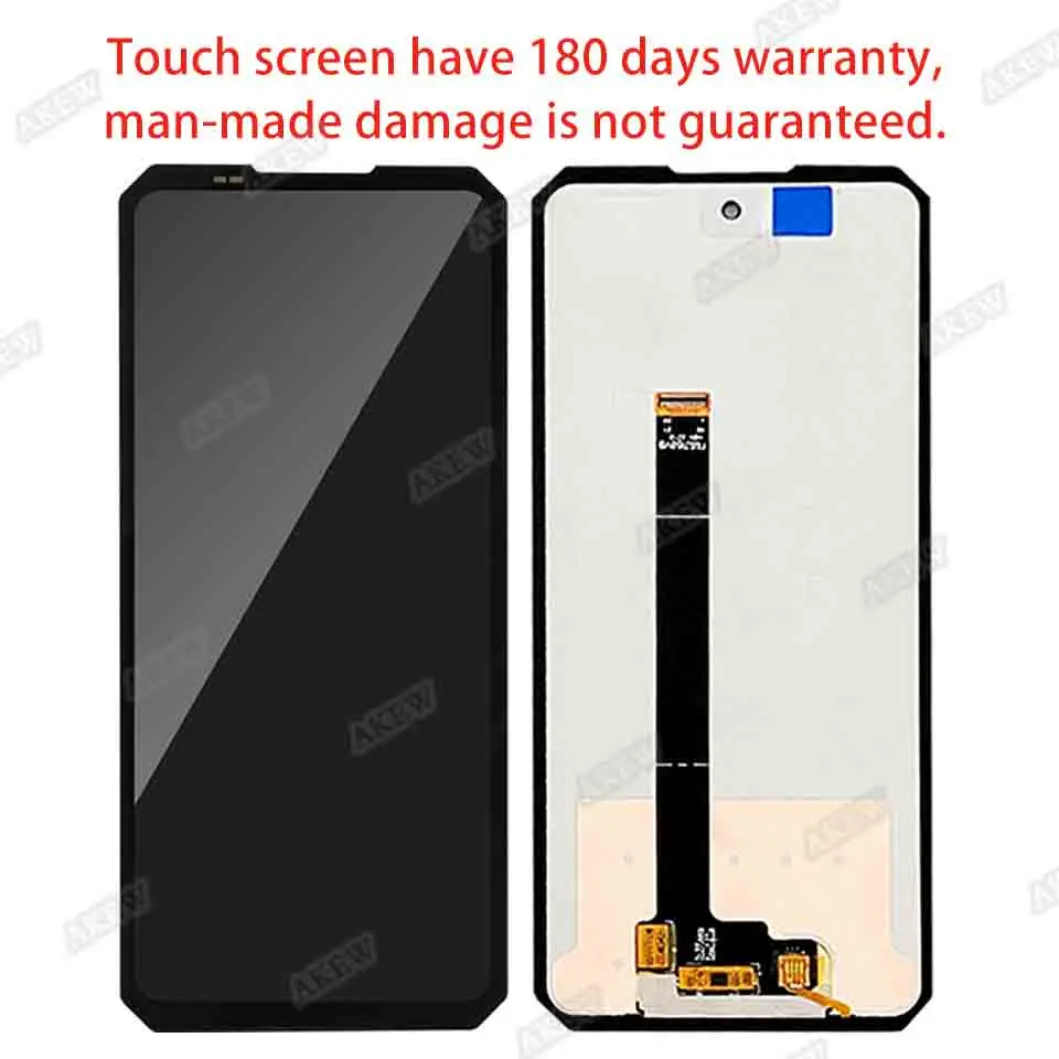 OUKITEL WP19 LCD 디스플레이 터치 패널 화면 용 새 원본 100% 테스트 Oukitel WP19 디지타이저 어셈블리 센서 교체 부품