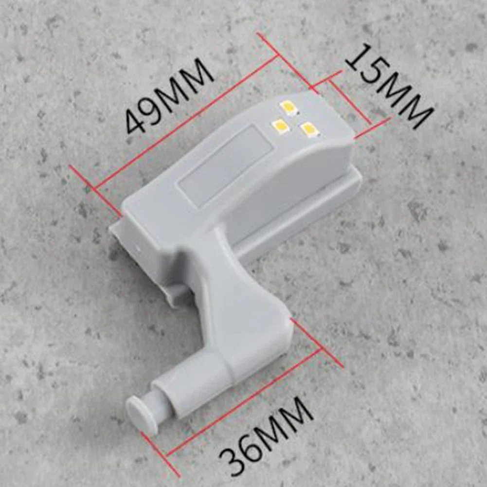 0.25W Universal 3 Leds Inner Hinge Light Bedroom Induction Lights Wardrobe Cupboard Sensor Lights Furniture Hinge Lamp