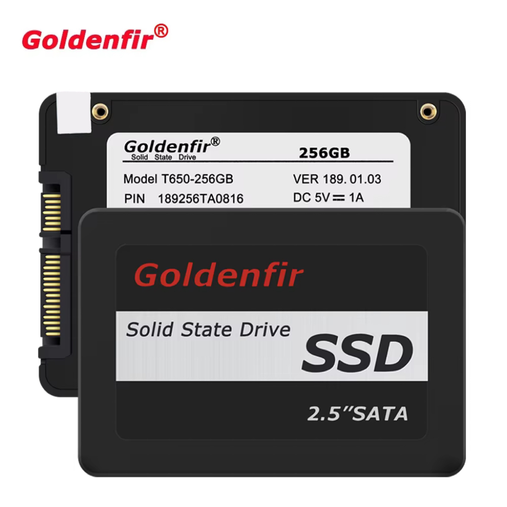 Goldenfir 2.5 Solid State Drive 120GB 128GB 240GB 360GB 480GB 512GB 720GB 1TB 2TB Original SSD T650 Series Black