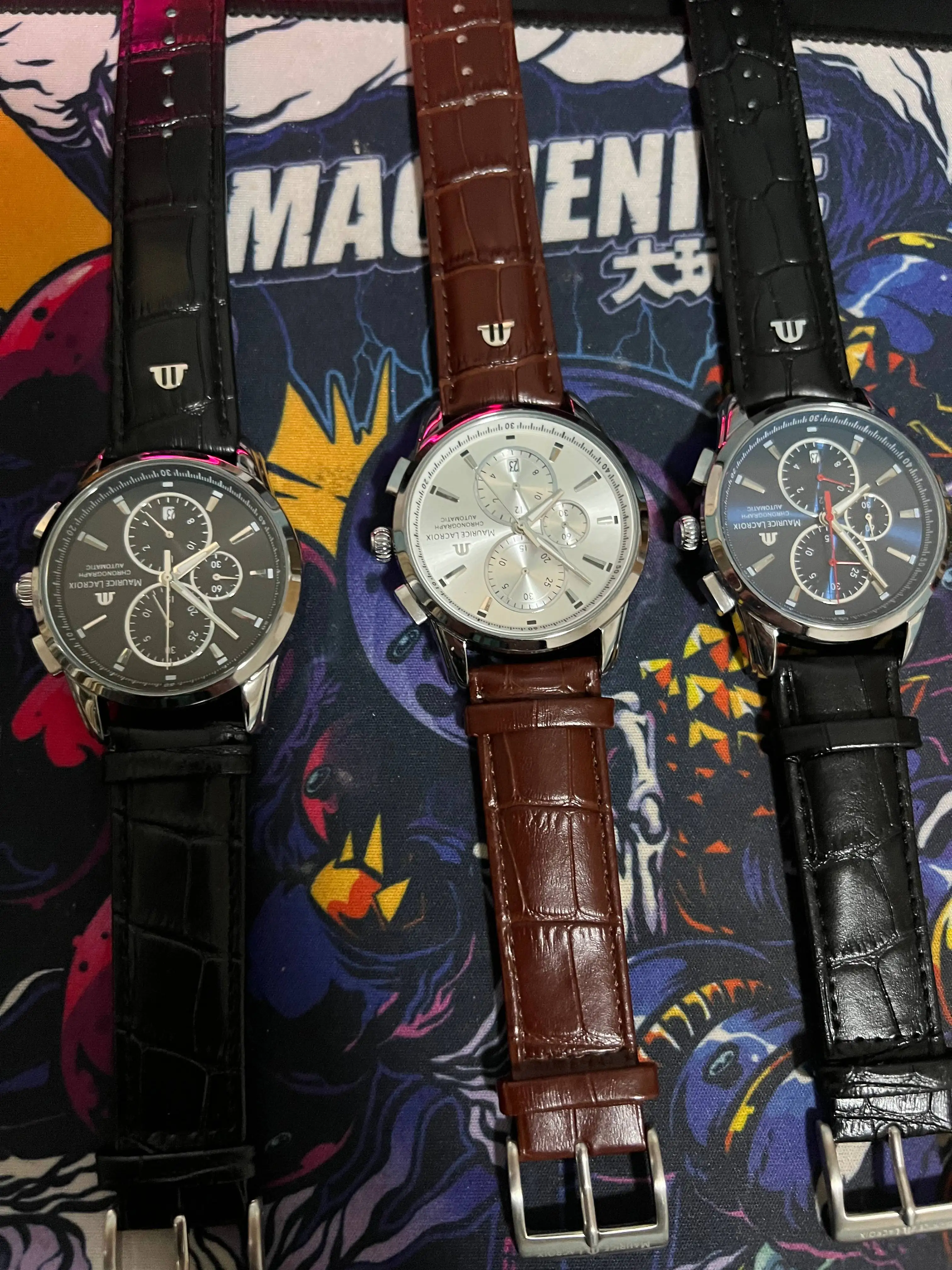 Maurice Lacroix Chronograph  Watch Luxury Men's Wrist Watch Waterproof Business The Best Gift Maurice Lacroix Watch for Man