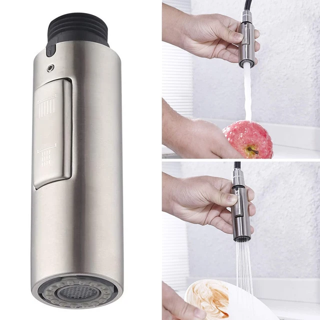 2 Function Kitchen Faucet Spray Head Pull Shower Head - Temu