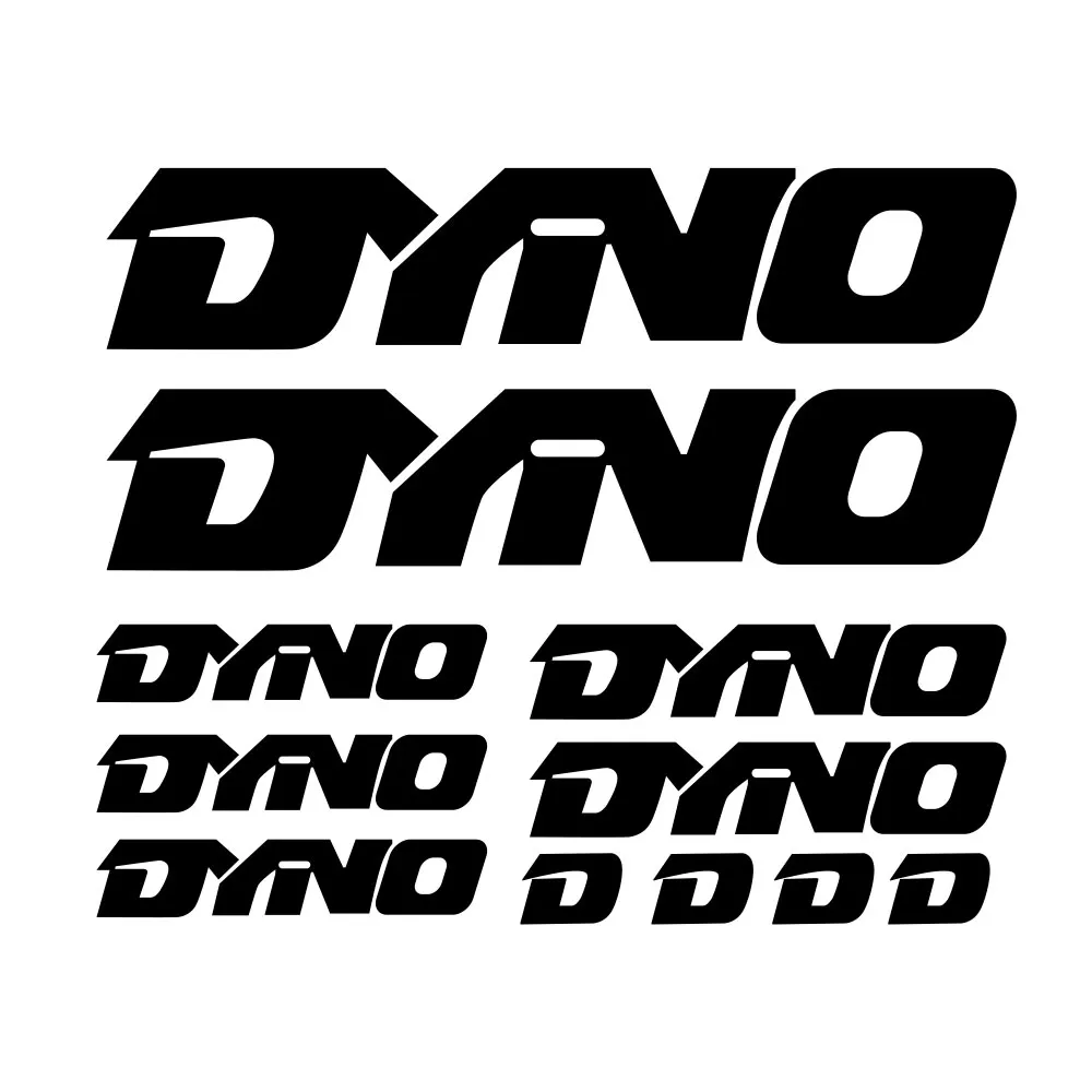 BMX GT DYNO 当時物フレームステッカー、1台分新品 BMX Dyno GT Compe Red Yellow Decals Transparent Printed