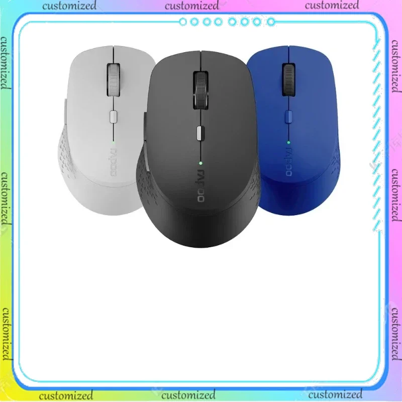 M300G Mouse Dual-Mode Silent Wireless 2.4G Bluetooth Mouse Mac Desktop Laptop Ipad Computer Home Office Mouse Da Gioco