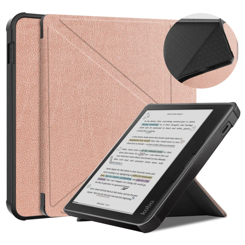 Premium Multi-folding Stand eReader Cover with Auto Wake/Sleep Feature