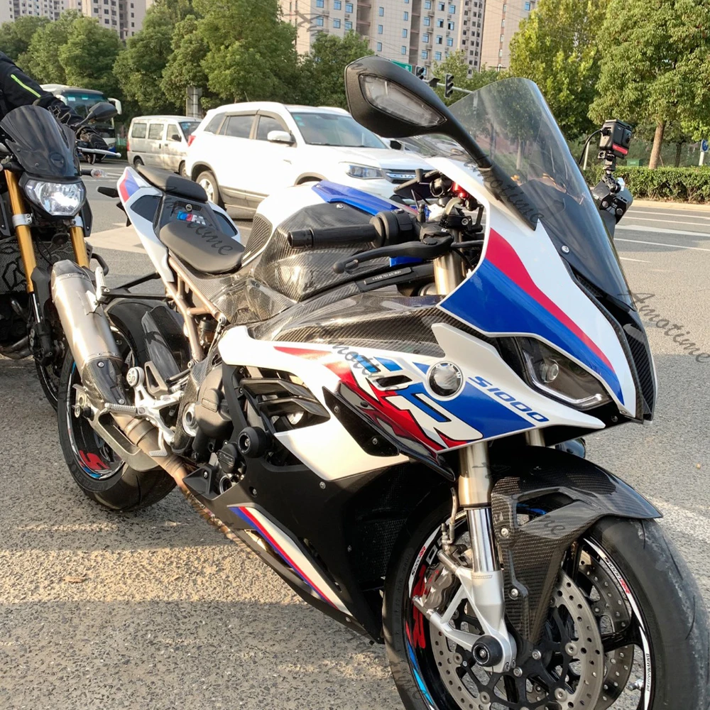 

Front Spoiler Fxed Wind Winglets For BMW S1000RR M1000RR 2019 2020 2021 2022 Motorcycle Winglet Aerodynamic Wing Kit Spoilers