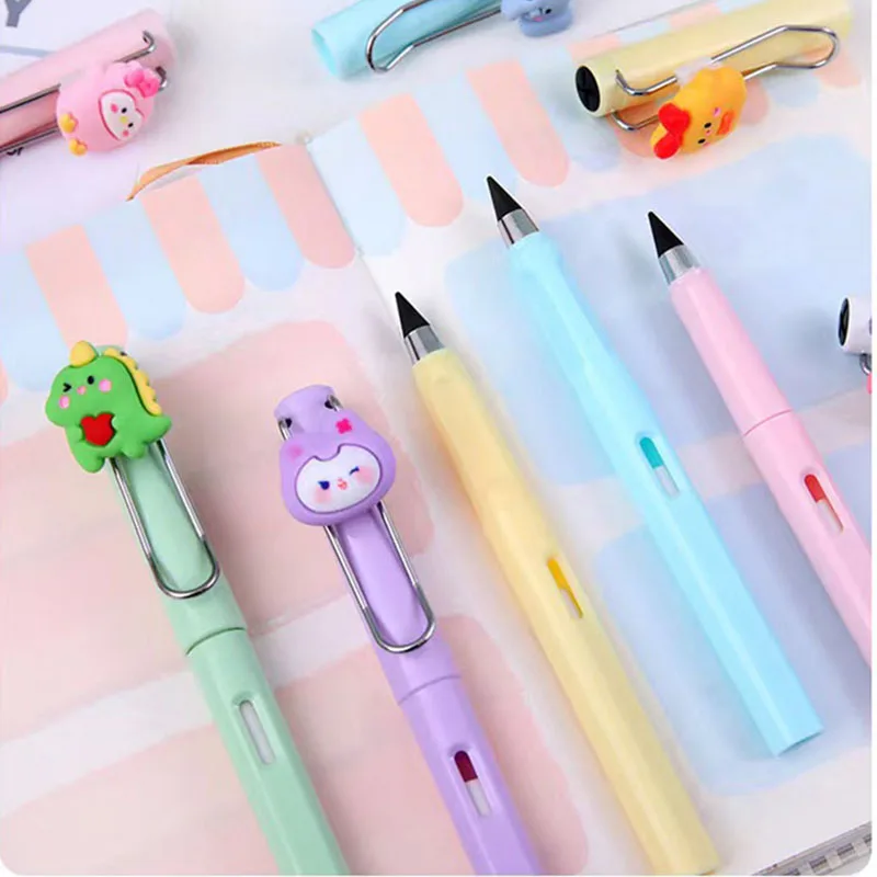 New Technology Unlimited Automatic Pencil Sharpening High Tech Children Mechanical Stationery For School Supplies Pencils 5