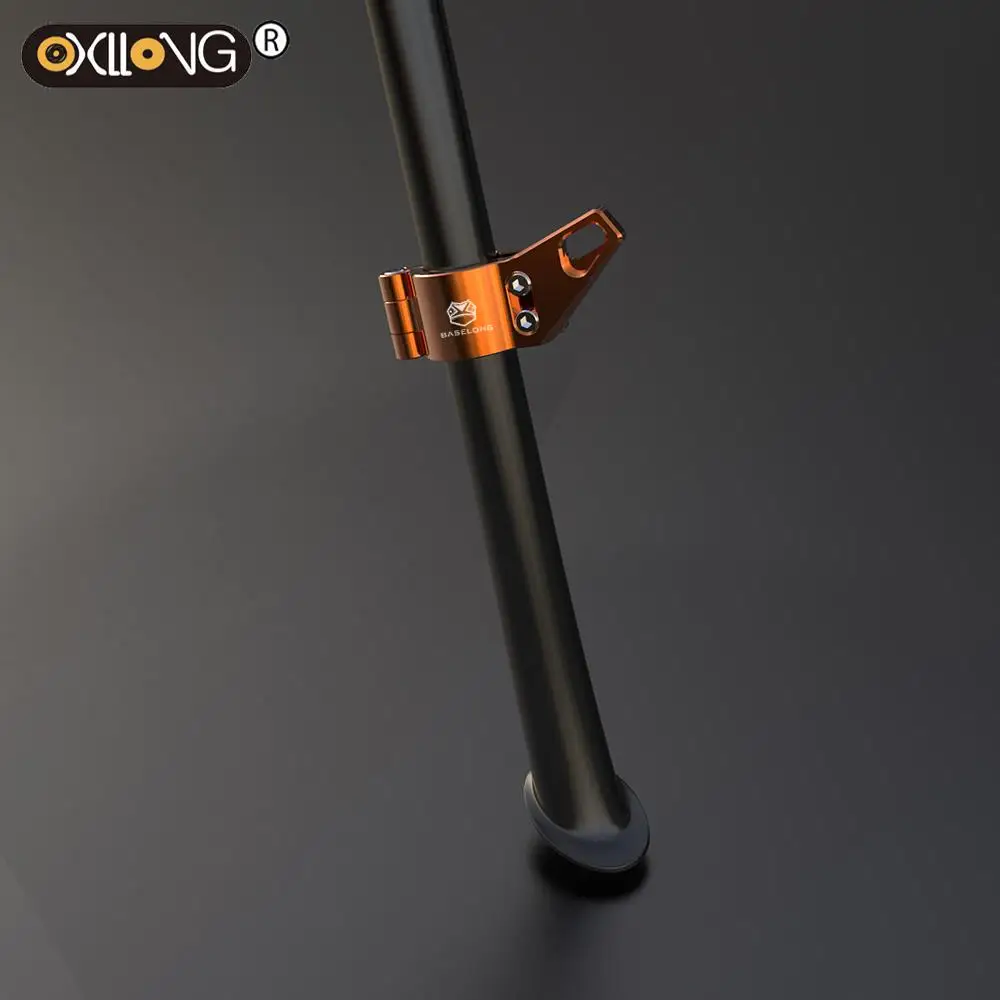 

Motorcycle Parking Side Stand Kickstand Tip Fat Foot FOR KAWASAKI Z400 2019 Z900 Z1000 Z800 Z750 Z300 Z650 2012-2023 2022 2021