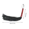 1pc Horse Whip Non-Slip Leather Horse Whip Equestrian Cycling Equipment Handle Equestrian Whips Training Riding For Horse 5
