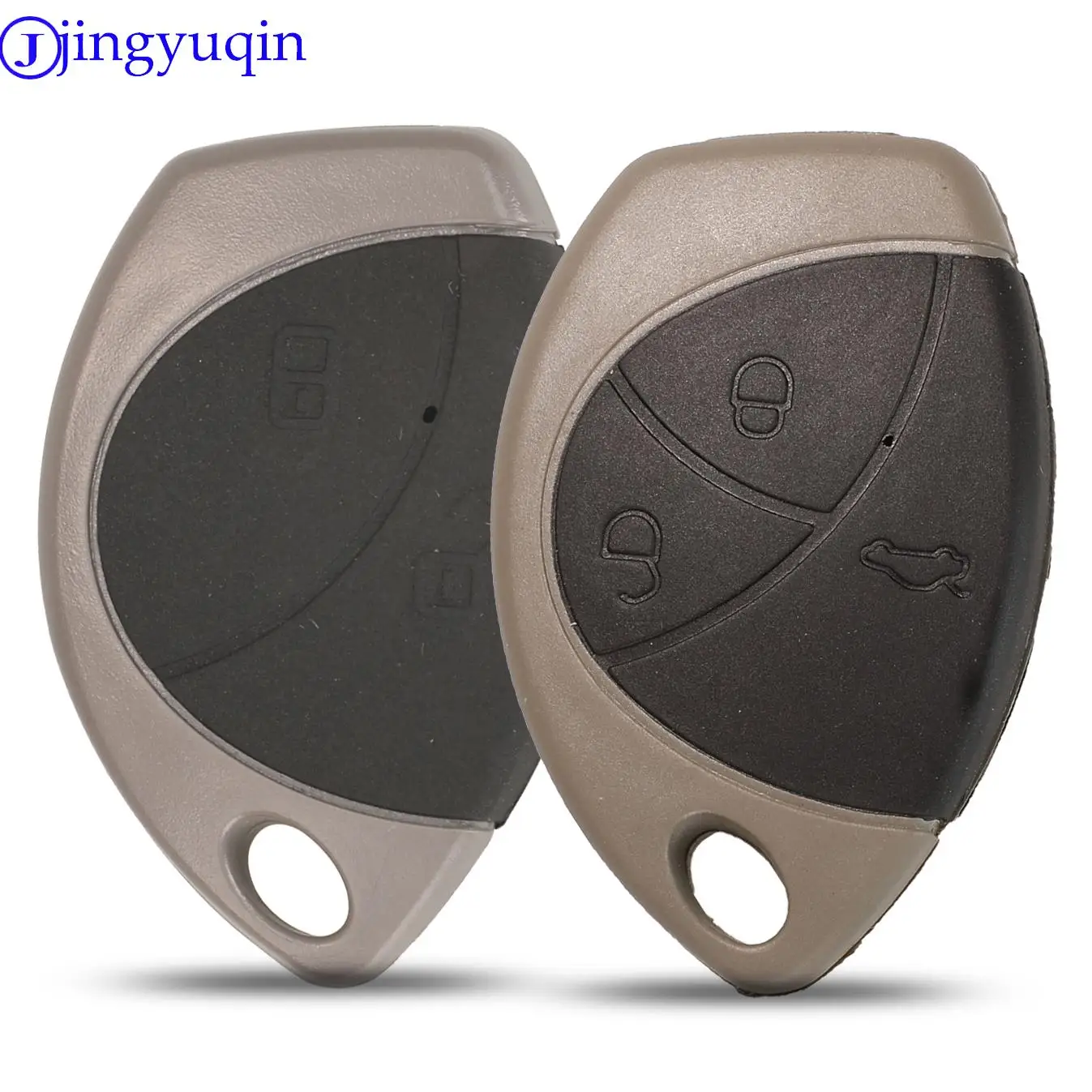 Jingyuqin สําหรับมาเลเซีย Toyota REMOTE Key SHELL 2/3 ปุ่ม FOB Key เปล่าเปลี่ยนฝาครอบกรณี