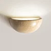 Designer's Cream Wind Yellow Cave Stone Creative Wall Light Bedhead Living Room Sofa Background  Home Decoration Travertine 1