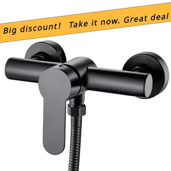 304ก๊อกน้ำสแตนเลสสำหรับฝักบัวในห้องน้ำก๊อกอ่างอาบน้ำสามตัวผสมน้ำร้อนและน้ำเย็นวาล์วหัวฉีด G1/2in 1