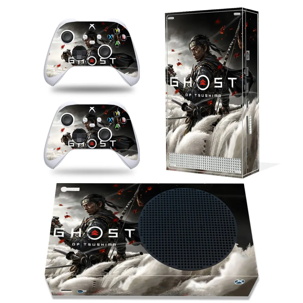 Ghost of Tsushima Xbox 시리즈 S 스킨 스티커 데칼 커버 Xboxseriess 비닐 XSS 스킨 콘솔 및 ...