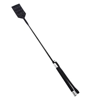 Enhance Pain Stainless steel Spikes 52CM Long PU Leather Spanking Paddle Slapper Whip for Horse Training 2