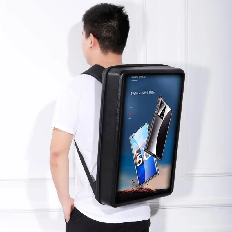 

Inch Human Walking Backpack Billboard Android Lcd Advertising Players Indoor Outdoor Digital Billboard