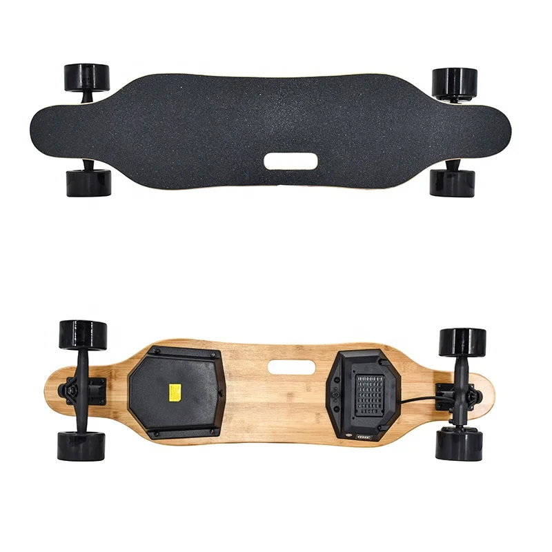 

Longboard electric skateboard Dual driver Best quality hot selling Maple wood skateboard four wheels longboard