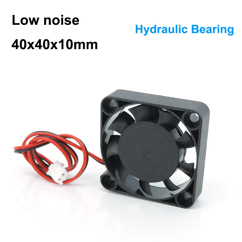 Cooling Fan 3D Printer Fan 2pin 4010 Fan DC 5v 12v Silent Brushless 40mmx40mmx10mm