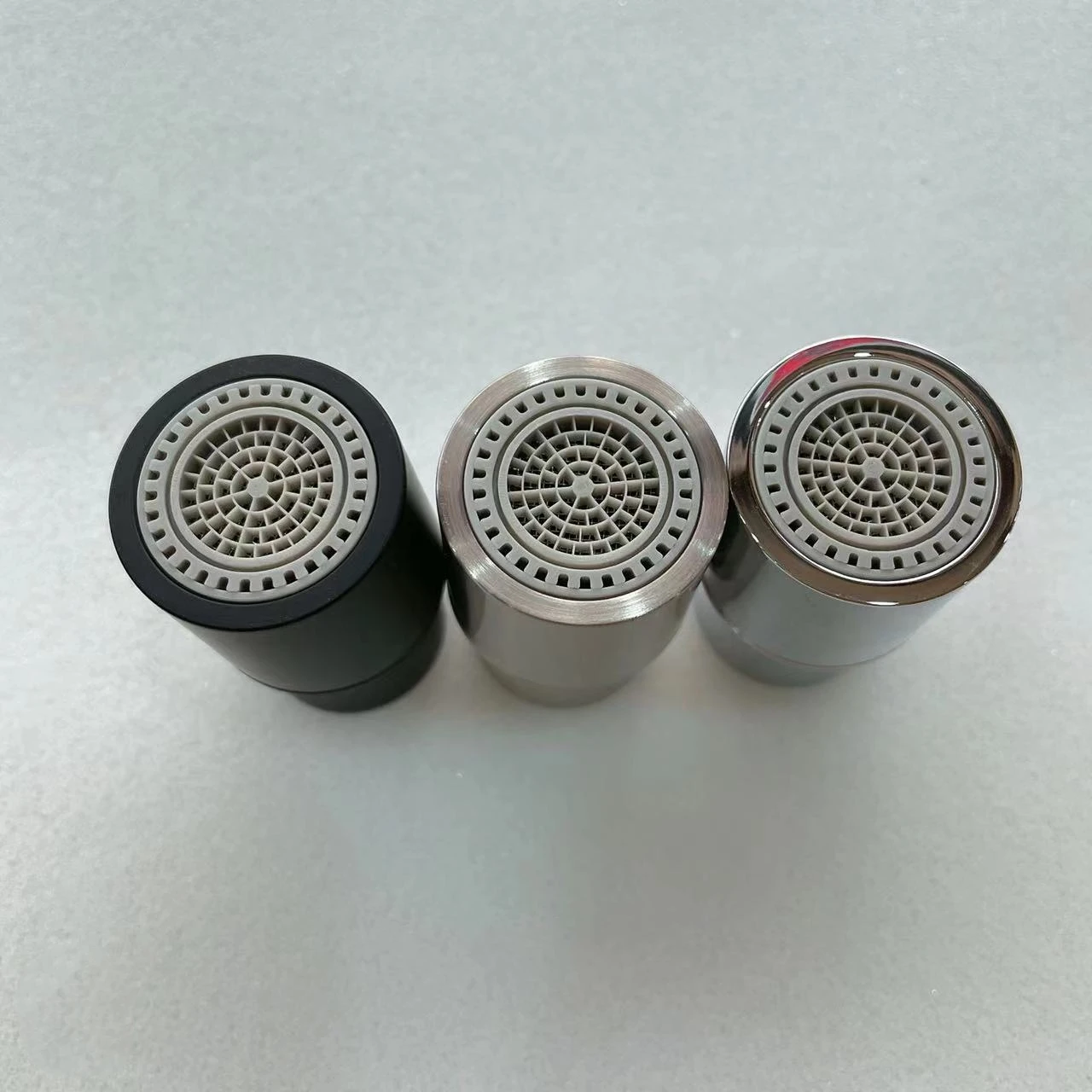 1PC Faucet Aerator Female 22mm Brass Adapter 20° Universal Filter Copper Water Nozzle Black/Silver/Brushed