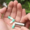 Tiartisan Pill Cases Kitchen Storage Box Capsule Drug Home Pure Titanium Cartridge Pillcase Keychain Waterproof Delicate Ta6170 5