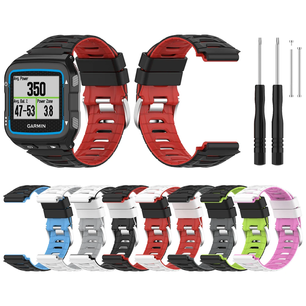 

Silicone Watch Band For Garmin Forerunner 920XT Colorful Strap Replacement Bracelet Training Sport Watch Wristband Accessories