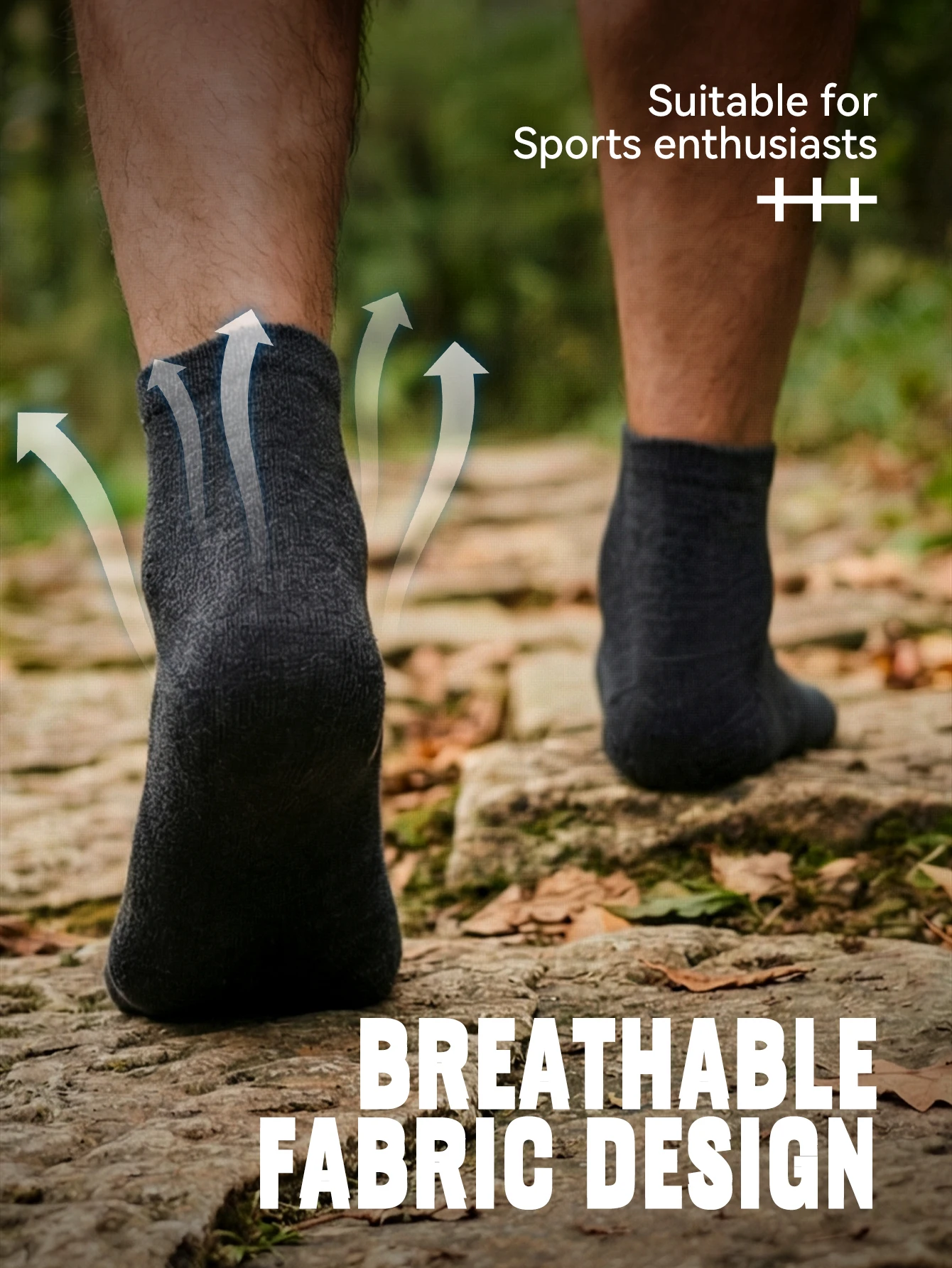 WRELS 1/2/3 pares de calcetines de lana merino con cinco dedos, calcetines para correr para hombres y mujeres, transpira