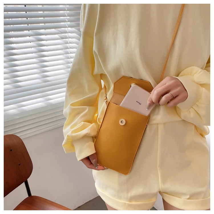 Hot Fashion Small Crossbody Bags Women Mini Matte Leather Shoulder Messenger Bag Clutch Bolsas Ladies Phone Bag Purse Handbag