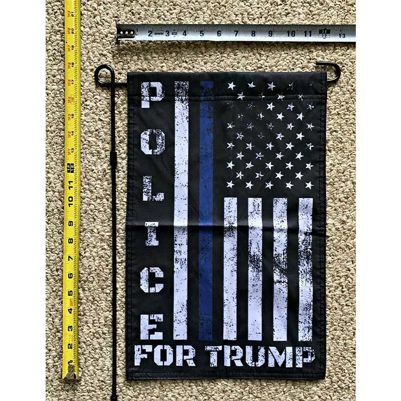 

Donald Trump Garden Flag FREE SHIPPING Police For Trump Desantis USA Sign 12x18" yhx0275