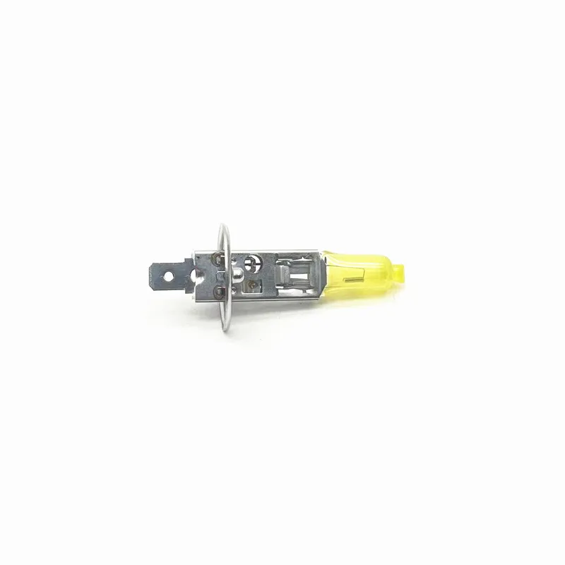 2 Pcs H1 12V 55W Yellow Lights 3000k Car Headlight Auto Fog Lamps Halogen Bulbs 6