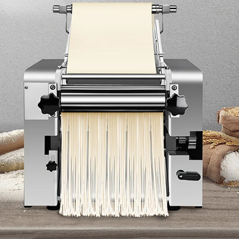 

Noodle Pressing Machine Commercial Desktop Kneading Cutting All-in-one Automatic Noodle Machine Electric Dumpling Machine