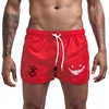 Shorts For Men Summer Men's Pattern Printed Swimwear Shorts Sexy Swim Trunks Men Swimsuit Low Waist Breathable Beach Wear 3