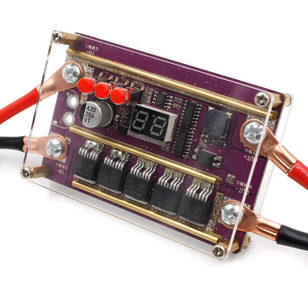 Y02AMini Spot Welder Machine DIY Kit 99 Gears of Power Adjustable Spots Welding Control Board 18650 Battery Welder-B spot welder machine