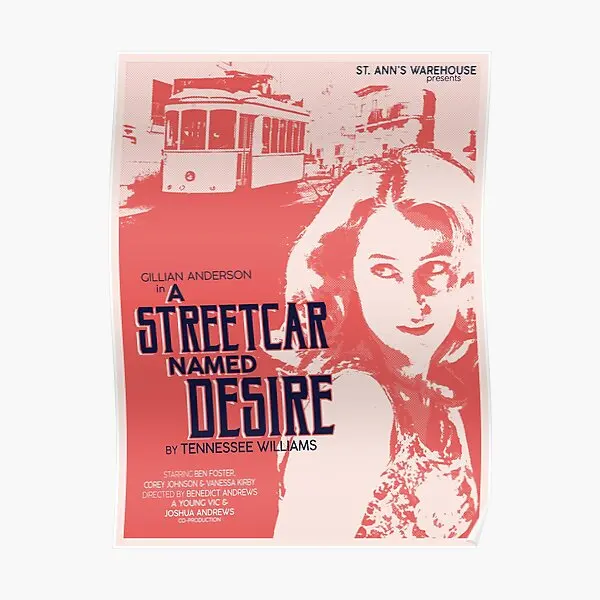 

A Streetcar Named Desire Poster Modern Room Decoration Vintage Picture Wall Print Decor Funny Art Home Painting Mural No Frame