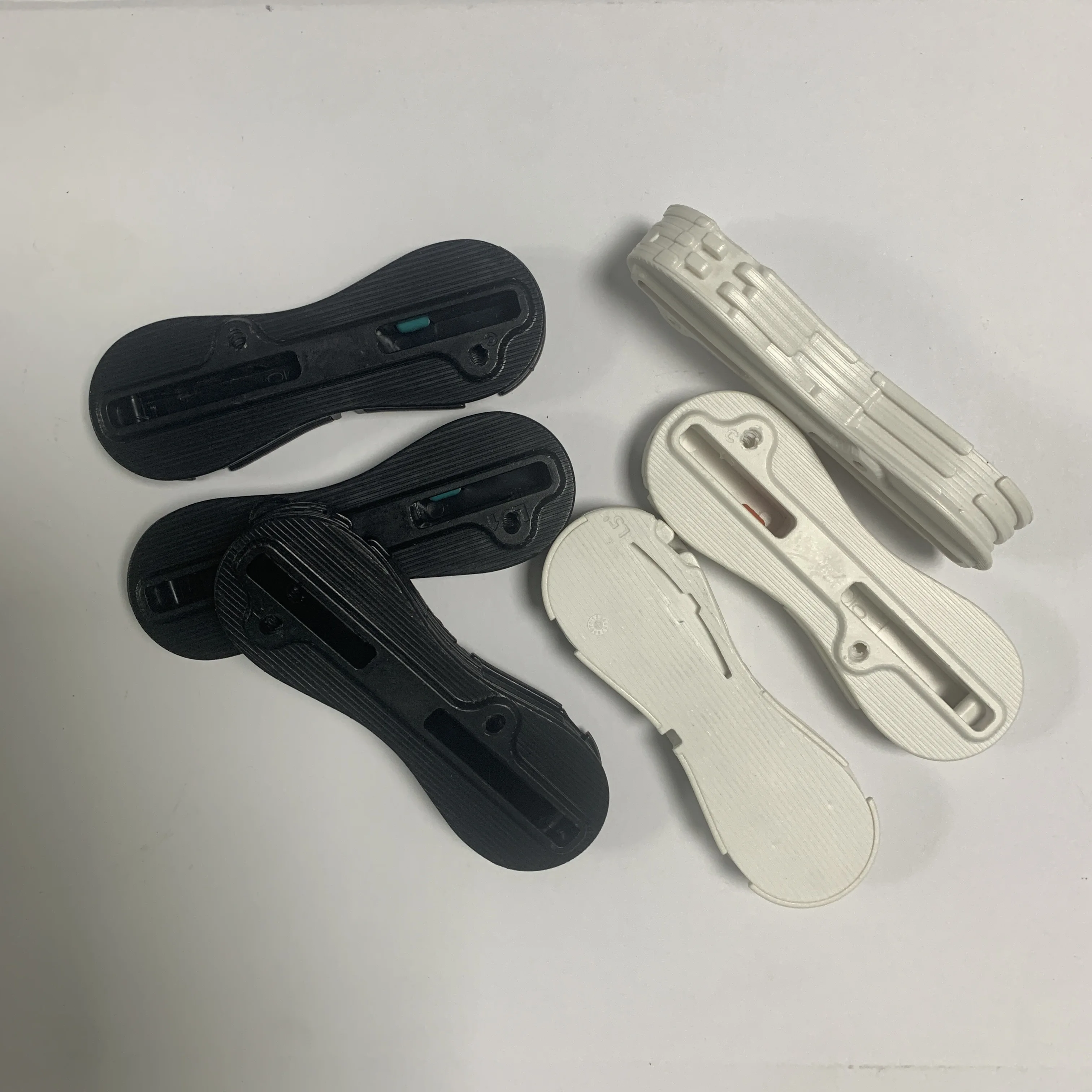 RISECE FCS II Fin Boxes Twin Tab 2 Fin Plug 5 Degree Surfboard Box 3PCS/SET (5+0+5 Degree)