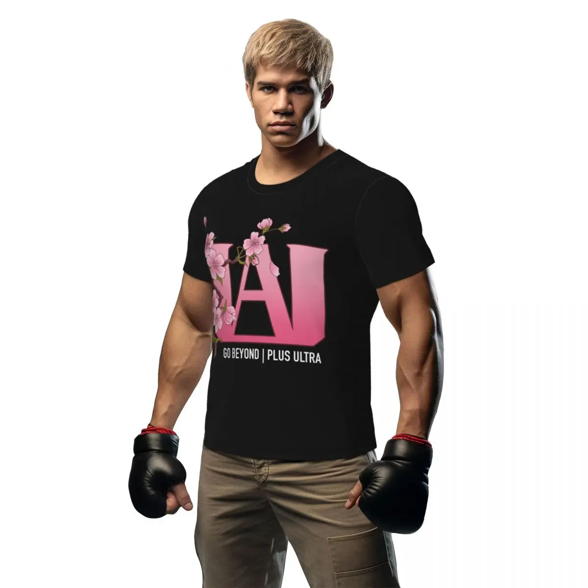 

My Hero Academia T-Shirt UA Plus Ultra Sakura Harajuku Running T Shirts Short Sleeve Quick Dry Tops Summer Oversized Clothes