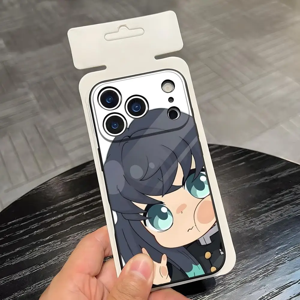 Muichiro Tokito Anime Black Soft Shell Phone Case