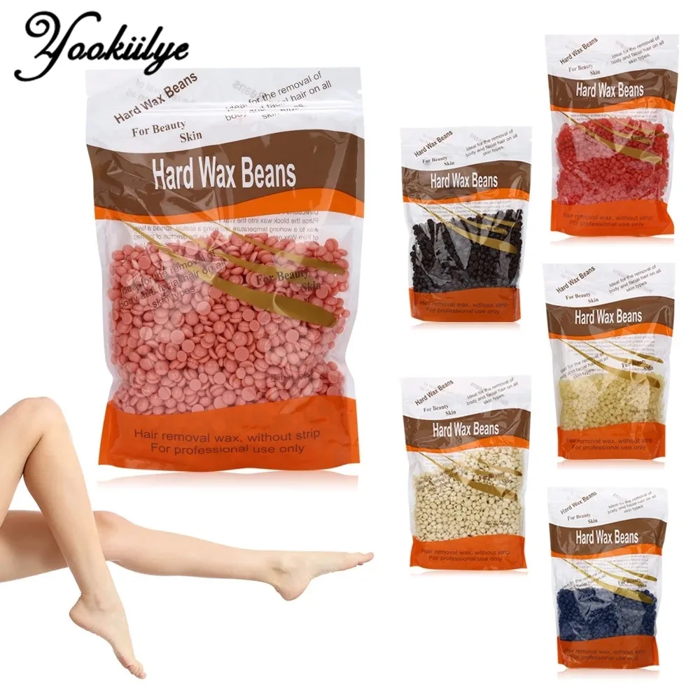 100g/300g Chamomile Depilatory Pearl Hard Wax Beans Brazilian Granules