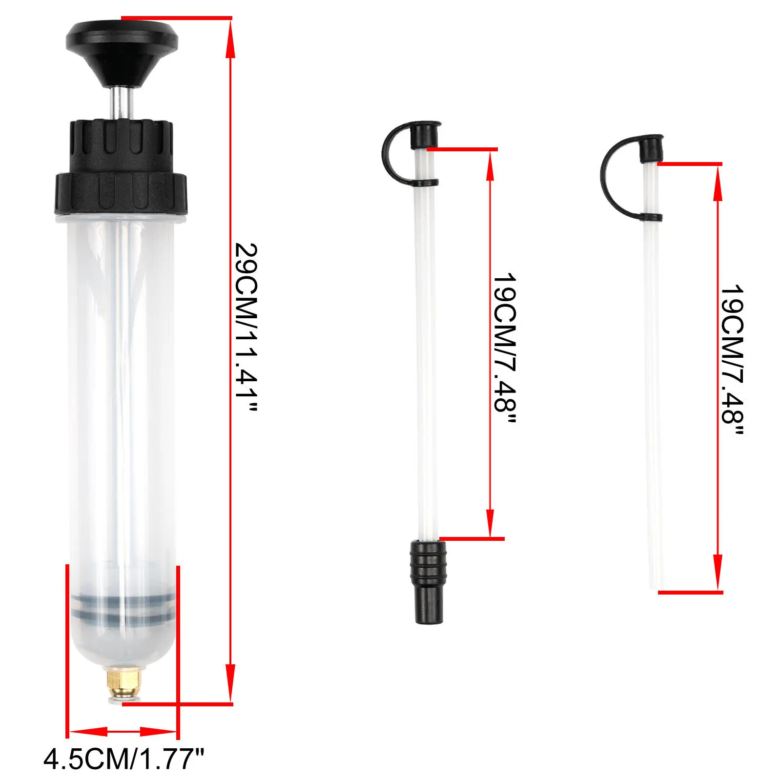 Car Fluid Extraction Filling Transfer Liquid Pump Oil Extractor For Extracting Changing Lubricants In ATV's Boats Farm Equipment