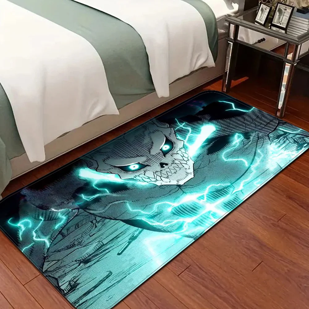 Kaiju No8 Hallway Carpet Washable Non-Slip Living Room Sofa Chairs Area Mat Kitchen Doormat Area Rug 5