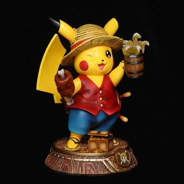 Figurine Pikachu Cosplay Luffy