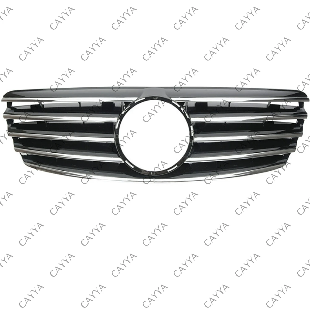 메르세데스-벤츠 E 클래스 W211 E200 E240 E320 2002-2006 2003 2004 2005 용 자동차 상부 앞 범퍼 그릴 그릴