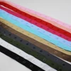 2 / 5yards/lot colourful snap buttons tapes snaps Ribbon plastic snap button ribbon tape trim for garment bag sewing accessories 1