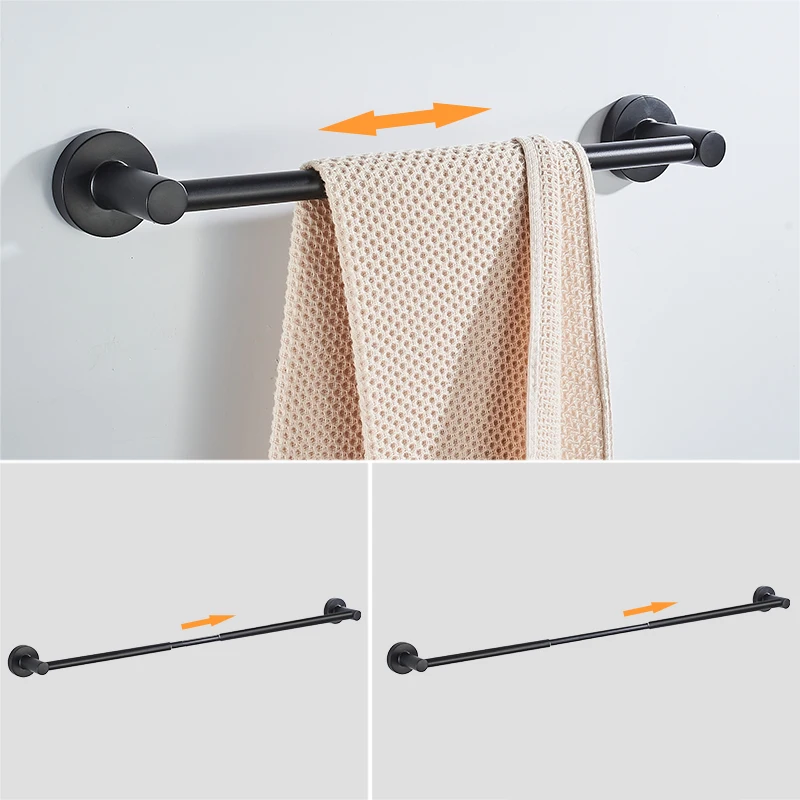 Bathroom Towel Moen Genta Towel Bar Black Hand Towel Hook NINETREX
