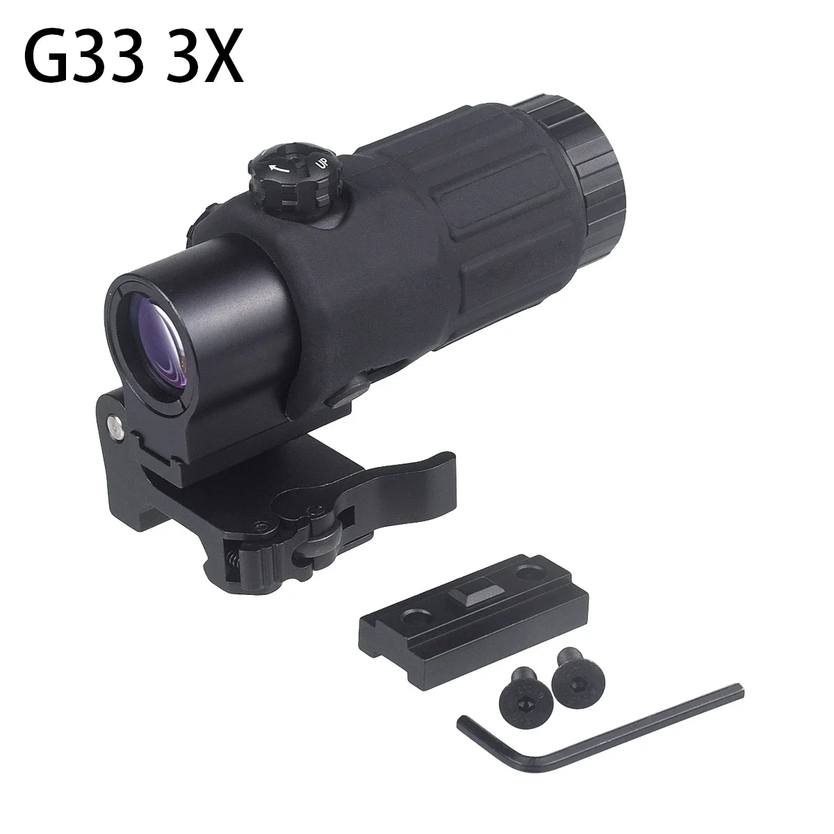 Tactical Unity Fast Mount 2.26 Inch Optics Riser For G33 G43 3X G45 5X Magnifier Scope 551 552 553 558 Holographic Red Dot Sight red dot sight tactical magnifier scope holographic collimator