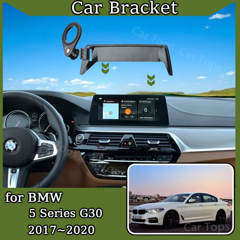Car Phone Holder for BMW 5 Series G30 6 Series G32 MagSafe Magnetic Stand Gravity Car Mount Auto Screen Accessories