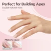 CHUNSHU 6 IN 1 Extension Gel 15ML Builder Nail Gel In A Bottle Semi Permanent Rubber Base Coat Self-leveling UV Construction Gel 4