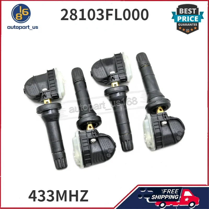 

Tire Pressure Monitor Systems TPMS 433MHz 28103FL000 28103FL100B For Subaru Ascent Forester Impreza Legacy Outback Wrx XV